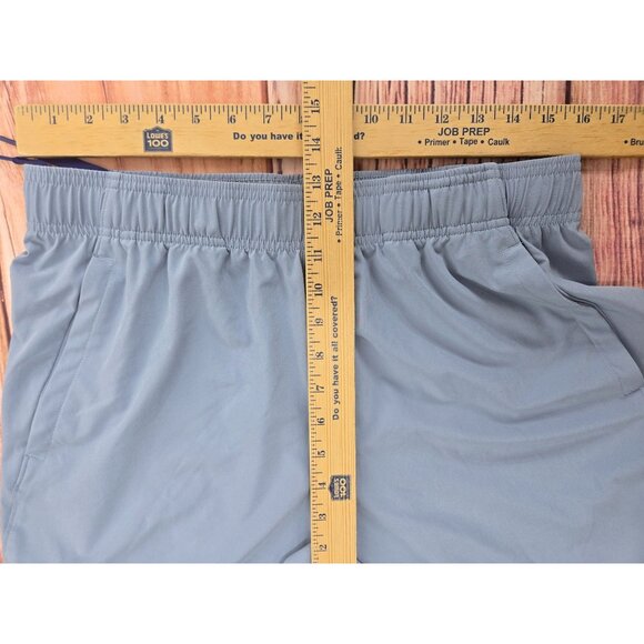 Under Armour Mens Loose Fit Shorts Large Light Blue - Picture 5 of 6